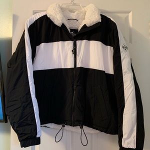 Hollister Sherpa Lined Jacket